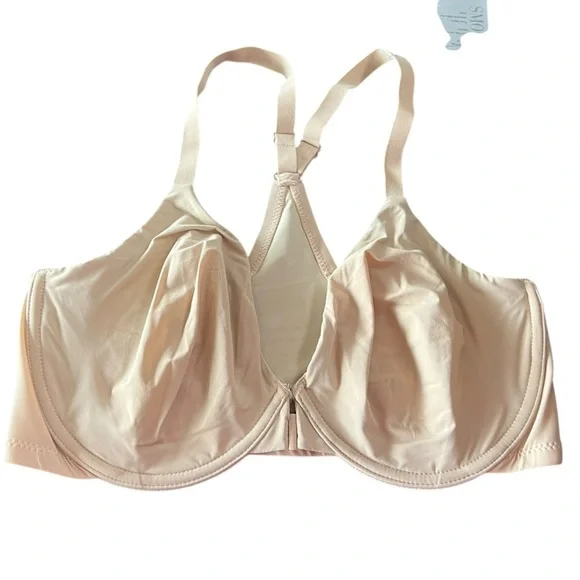 NWT Natori Women’s Racerback Wired Smooth Comfort Bra in Cafe in size 32DD